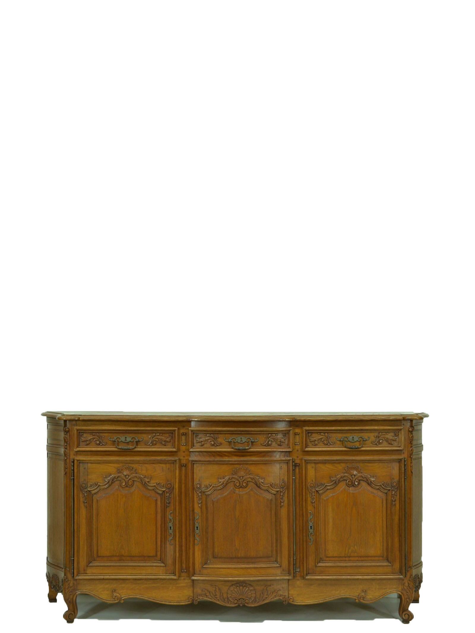 French Antique Carved Cabinet